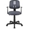 Emma and Oliver Pivot Back Mesh Swivel Task Office Chair with Arms